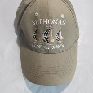 ST. THOMAS US VIRGIN ISLANDS Tan With Boats Adjustable
